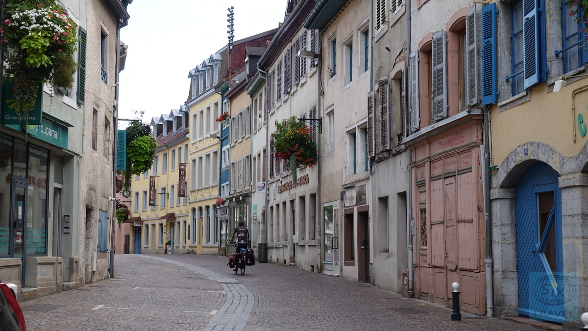 EuroVelo 6 im Doubs-Tal