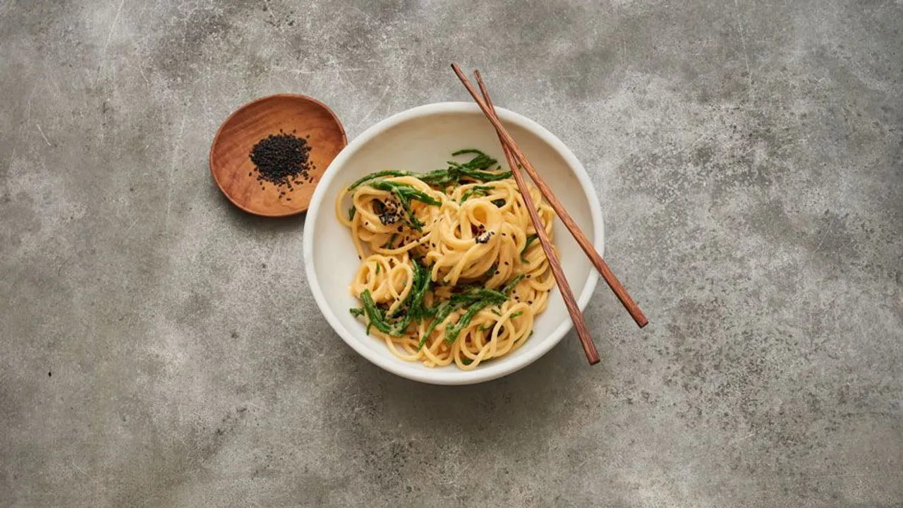 Miso-Nudeln auf Pams Art