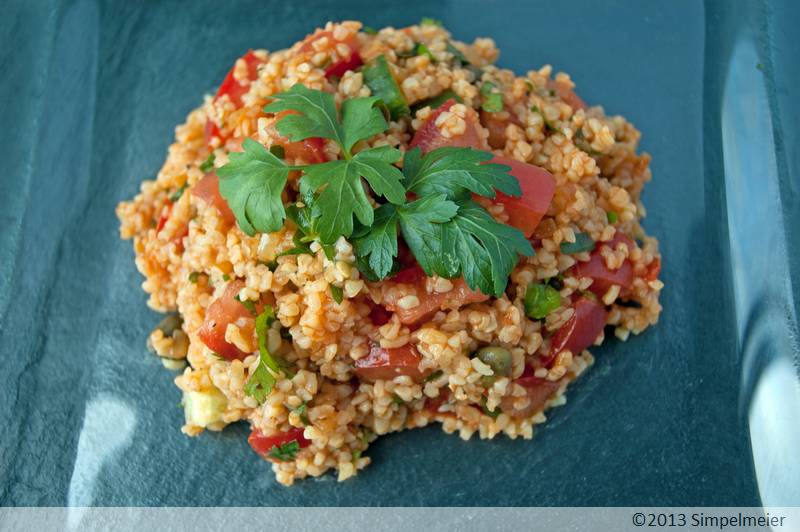 Arabischer Bulgursalat